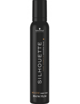 Espuma Extrafuerte Silhouette Super Hold - 200 ml. Schwarzkopf